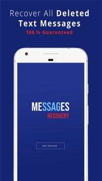 Recover deleted text messages android free app 1 تصوير الشاشة