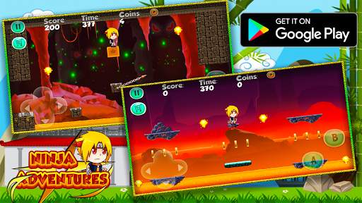 Ninja Jump - The Brave Ninja Adventure screenshot 2