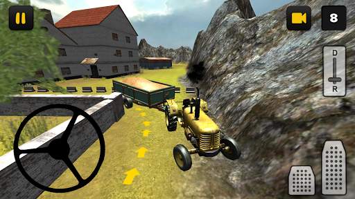 Classic Tractor 3D: Wheat screenshot 3
