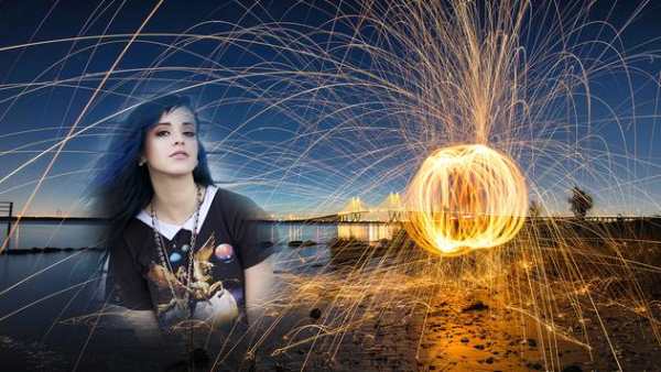 Fire Work Photo Frame screenshot 1