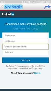 Social Networks screenshot 5