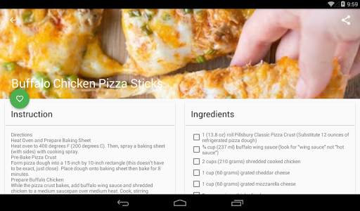 Pizza Recipes - Free Recipes Cookbook screenshot 9