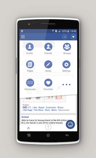 Basic Lite For Facebook screenshot 2