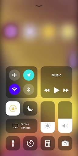Phone 12 Launcher, OS 14 iLauncher, Control Center screenshot 2