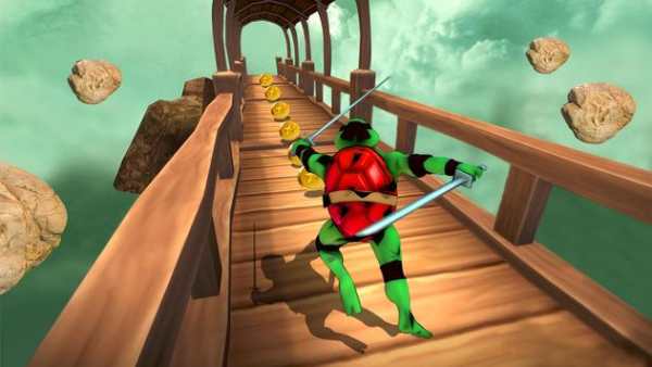 Temple Escape Ninja Turtle Run 3D screenshot 1