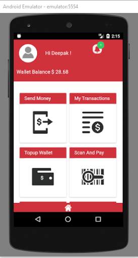 Alepo Mobile Wallet screenshot 1