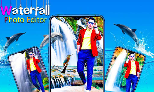 Waterfall Photo Editor:Waterfall Photo Frames 2020 1 تصوير الشاشة