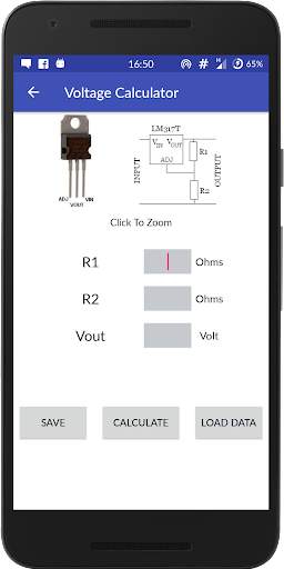 LM317 Calculator : Calculate V screenshot 6