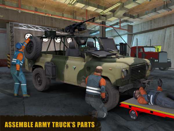 Army Truck Mechanic Simulator screenshot 2