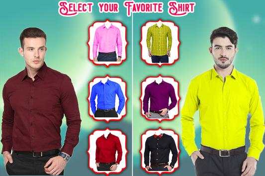 Man Formal Shirt Photo Suit screenshot 5