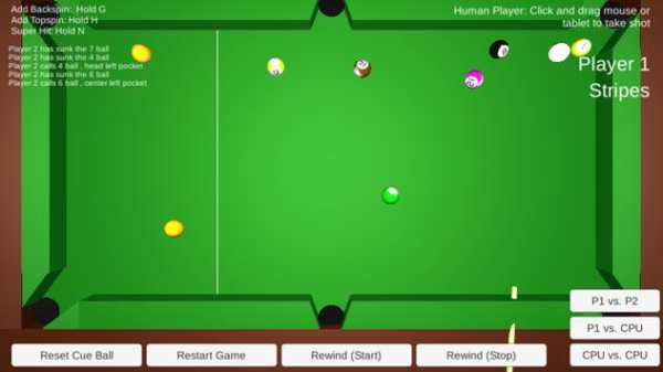 Billard Eight  Ball Pool game screenshot 4