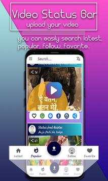 Full Screen Video Status - Video Status Bar screenshot 4