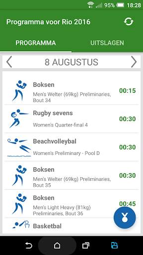 Programma voor Rio 2016 screenshot 2