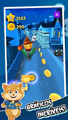 Toon Math Run: Jogo Matemático screenshot 1