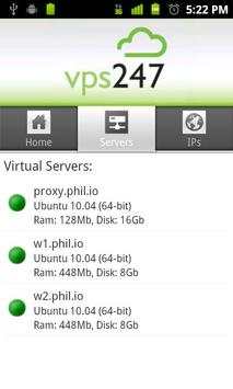 vps247 Manager screenshot 3