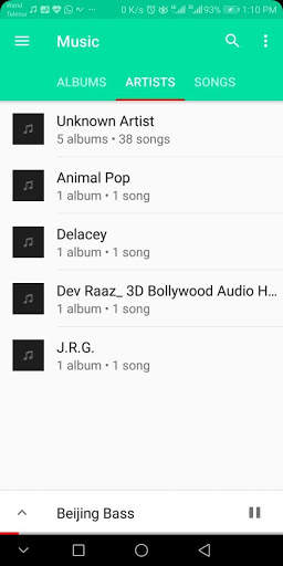 Combo Music Player screenshot 2