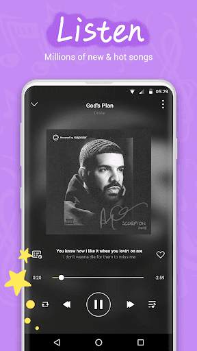 GO Music - Offline & online music, free MV, MP3 screenshot 1