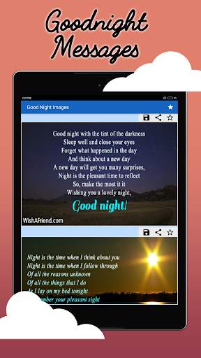 Good Night Wishes: Collection of Messages & Images screenshot 7