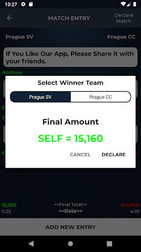 Cricket Hisab-Kitab (Live Line) screenshot 5
