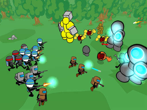 Stickman simulator pertempuran senjata screenshot 9
