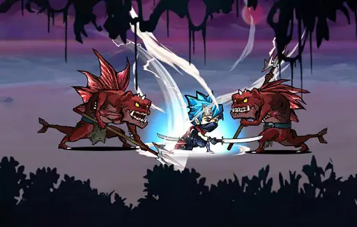 Ninja kämpfen screenshot 3