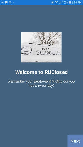 RUClosed - School / Work closed? Snow Day? screenshot 1