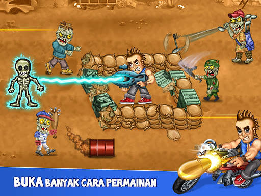 Permainan Pertahanan Zombie (Last Heroes) screenshot 9
