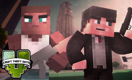 Craft Theft Auto V Minecraft screenshot 1