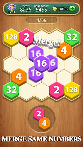 Hexa Block Puzzle - Merge! screenshot 2