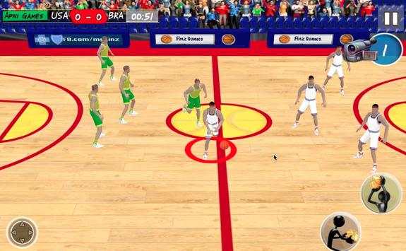 Real Basketball Game 2016 screenshot 3