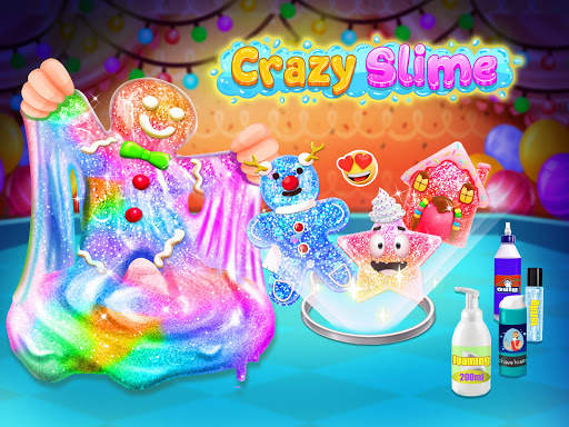 Crazy Fluffy Slime - Glitter Slime screenshot 1