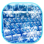Schneeflocken-Tastatur-Thema icon