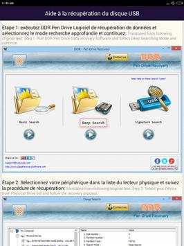 Récupération de données du lecteur USB French Help скриншот 10