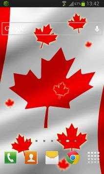 Canada Flag LWP screenshot 2