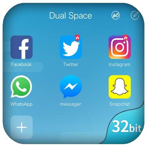 Dual Space & Clone App 32Bit Support‏ 980