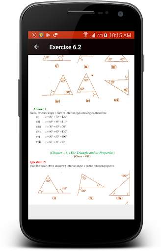 7th Class - CBSE Maths Solutio screenshot 5