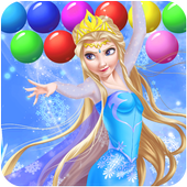 Ice Princess Pop Bubble Shooter icon