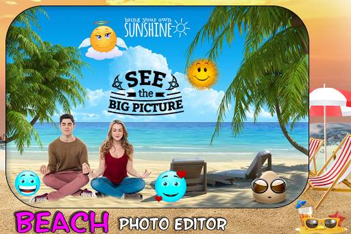 Beach Photo Editor 4 تصوير الشاشة