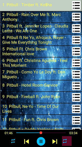 Pitbull Ringtones - Music Offline (40 Song) screenshot 2