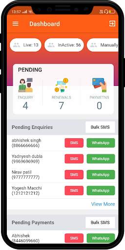 FitWay CRM screenshot 1