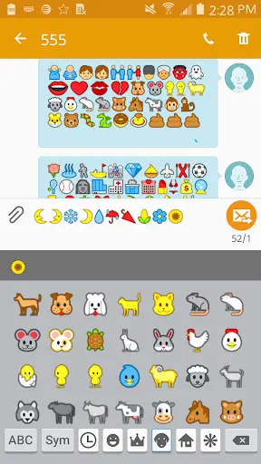 Emoji Font for Android screenshot 2