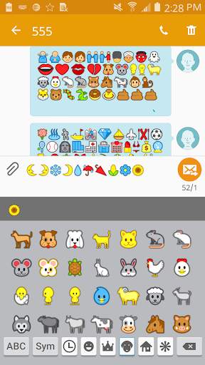 Emoji Font for Android screenshot 2