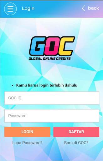 GOC Mobile screenshot 1