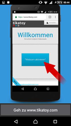 Tikatoy Videomail screenshot 2