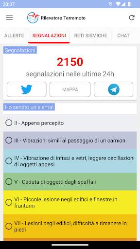Rilevatore Terremoto screenshot 4