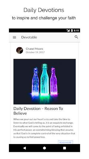 Devotable Daily Bible Devotion स्क्रीनशॉट 1