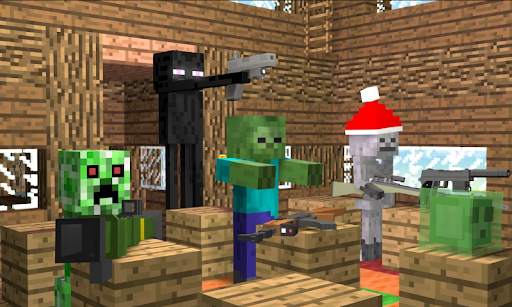 Monster School Mod for MCPE screenshot 2