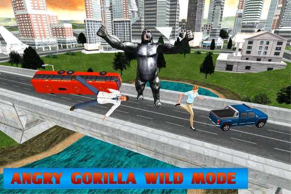 Angry Gorilla Town Attack screenshot 6