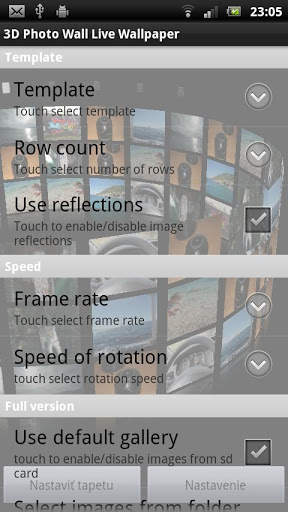 3D Photo Wall Live Wallpaper screenshot 4