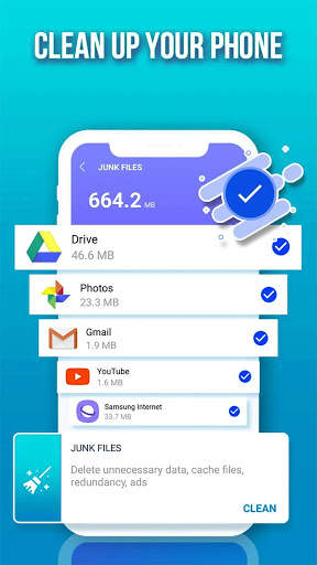 Clean your android, Memory Booster and Cleaner screenshot 1